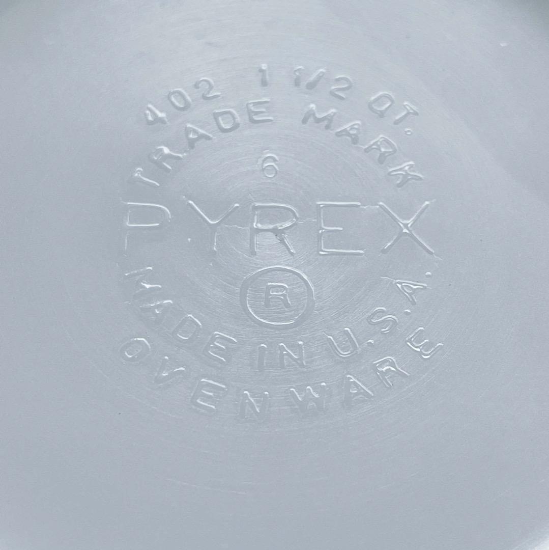 極美品 オールドパイレックス スノーフレーク・ブルー ボウル 3個セット