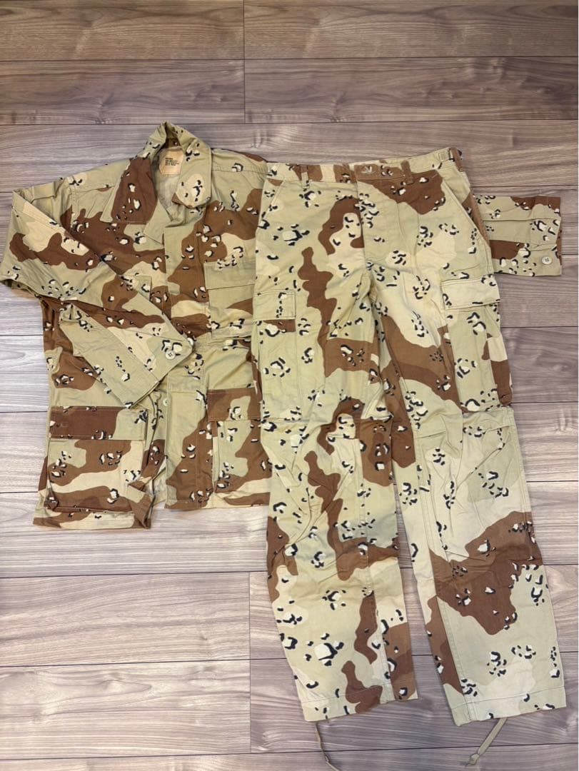 迷彩服上下（6C） チョコチップ　中古