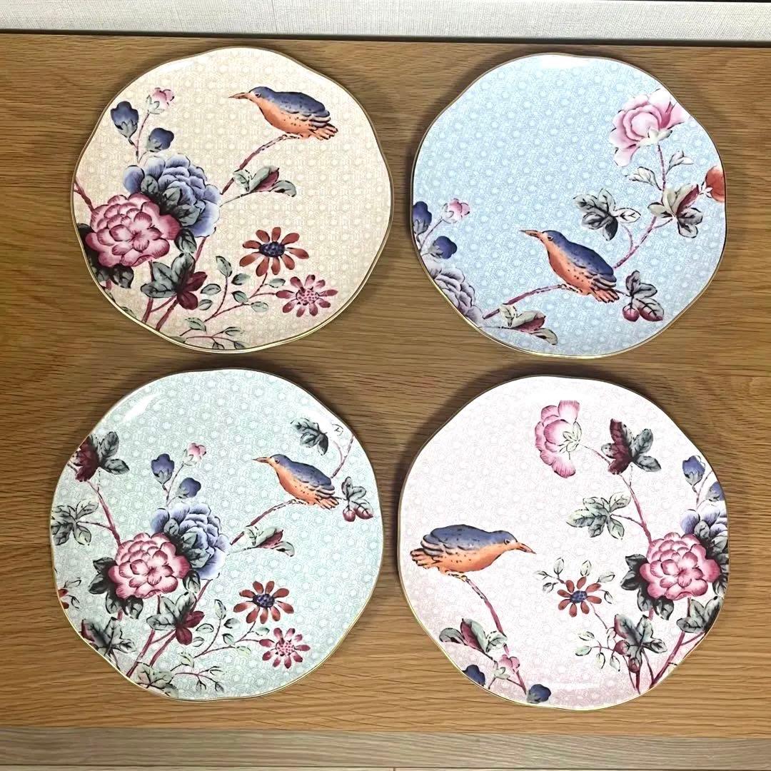 新品！ウェッジウッドカッコー プレート 21cm 4色セット