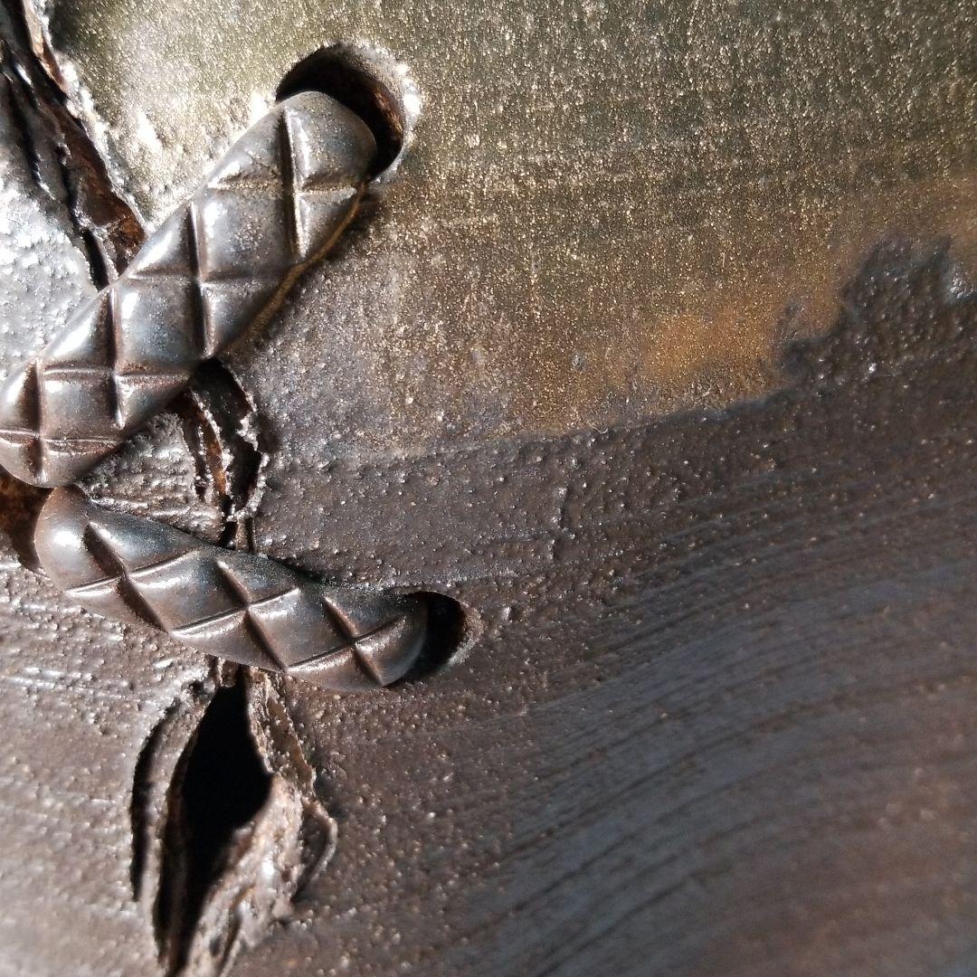 お値下げしました⤵信楽焼傘立て  金彩釉エクボ 高さ４３cm