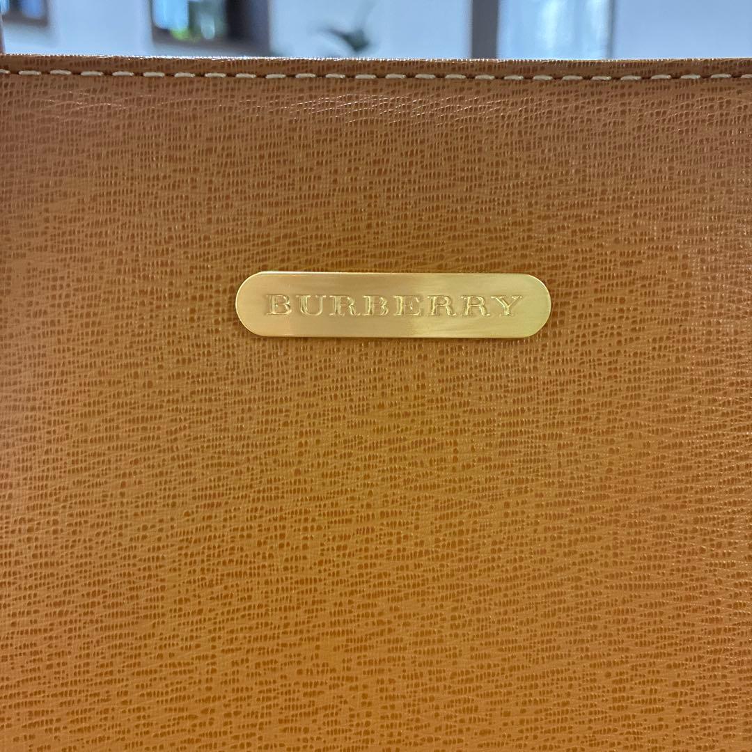 BURBERRY ブラウン トートバッグ