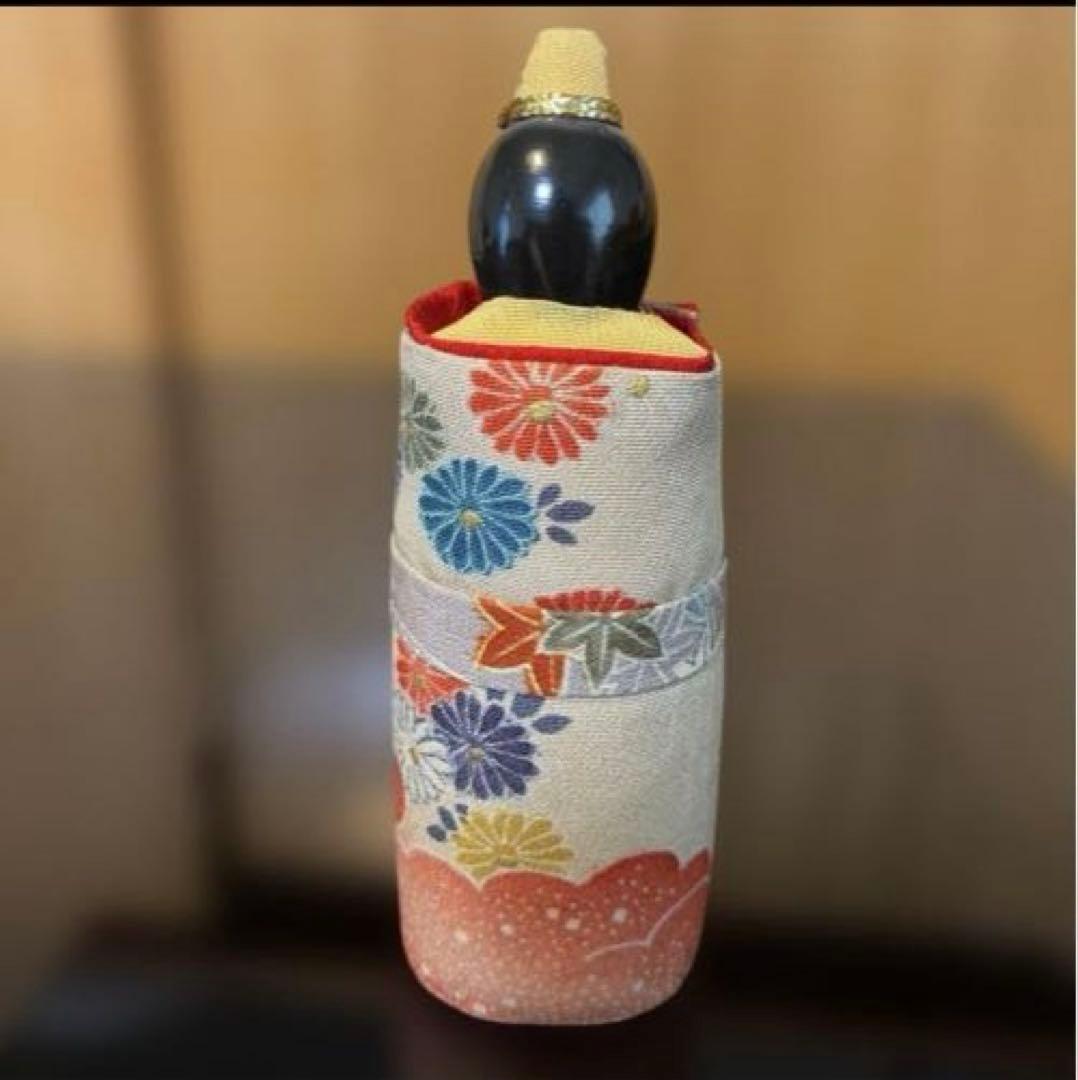 お値下げ‼️美品！「古布調極上立雛」　龍虎堂　龍虎作