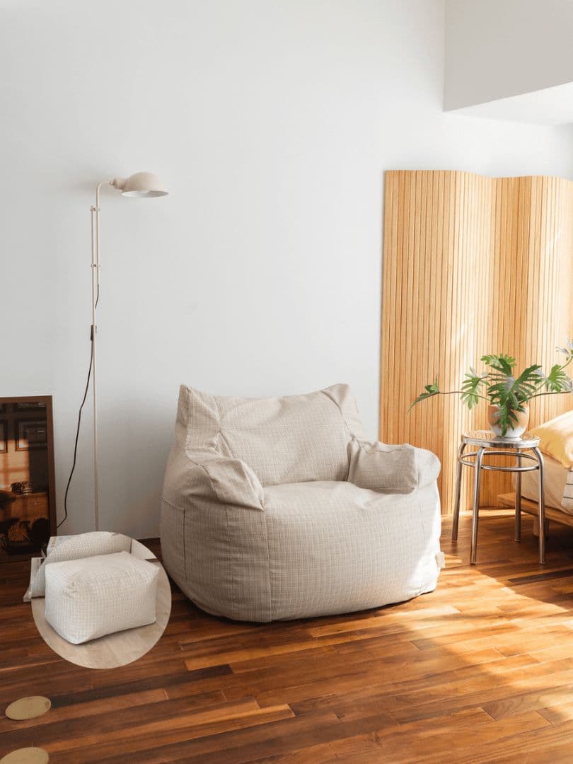 LOOSY1人掛けビーズソファ