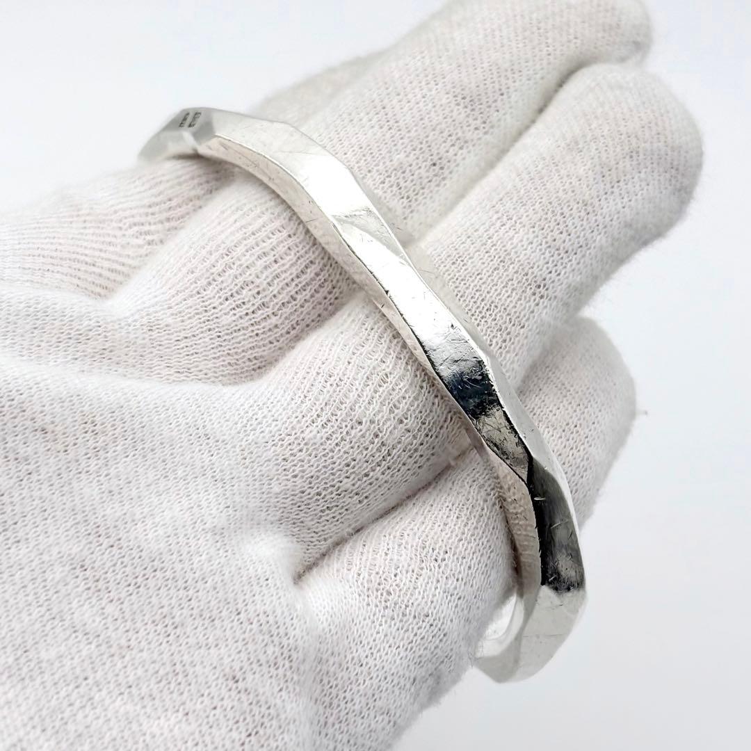 ガルニ クロッケリー バングル L シルバー925