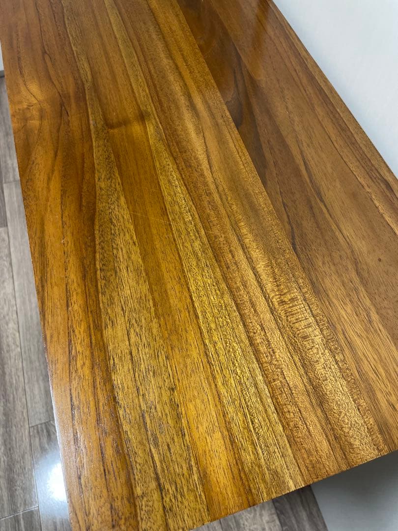 チーク 無垢材 オープンラック シェルフ 木製 本棚 ラック