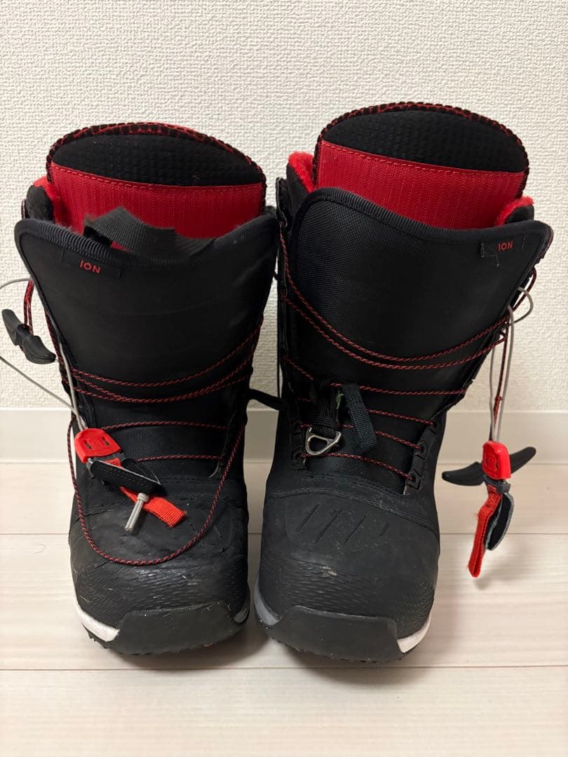 BURTON ION スノーボードブーツ 黒/赤