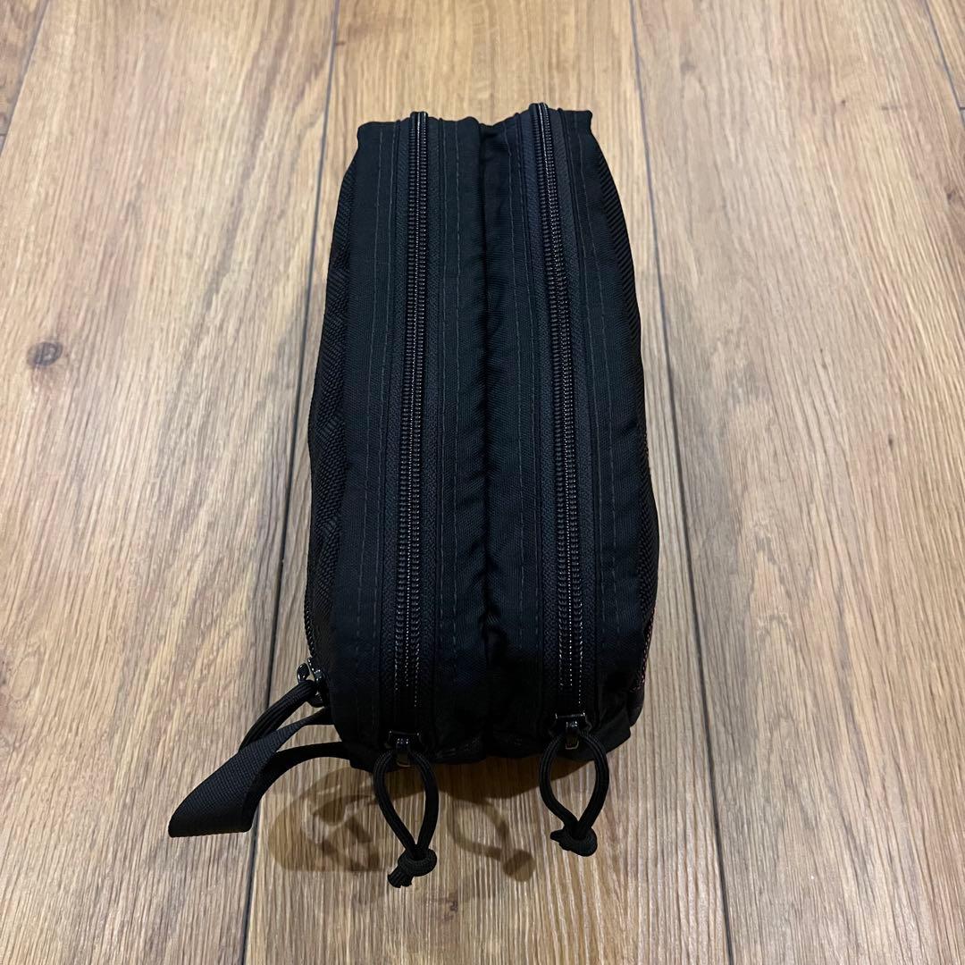 【極美品・廃盤】ブリーフィング DOUBLE ZIP POUCH アメリカ製