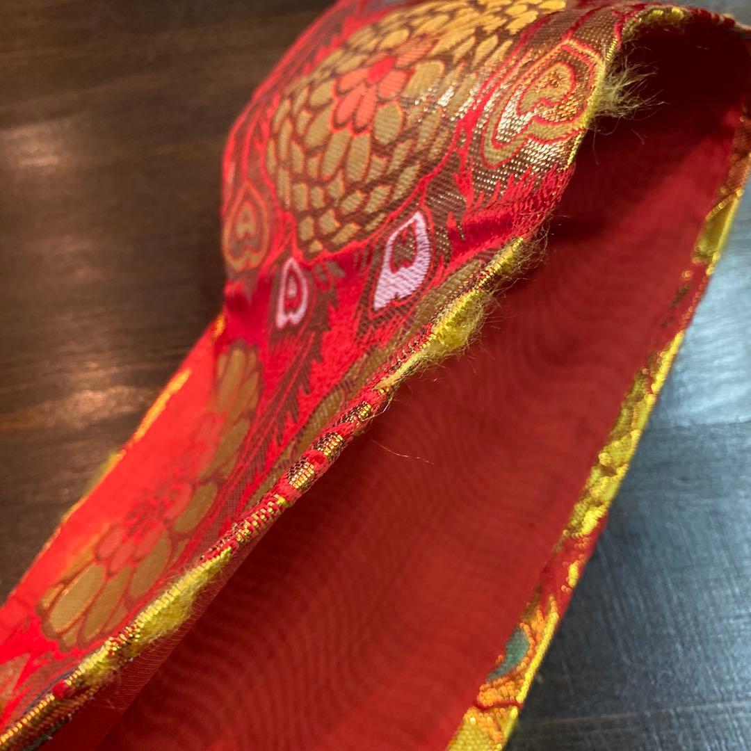 アンティーク 大正ロマン 七五三 七歳 着物 作り帯 小物一式 フルセット 蝶々