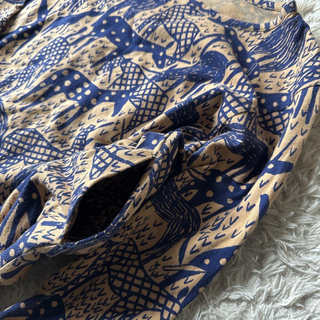 mina perhonenミナ 総柄ワンピース unichorus 140cm