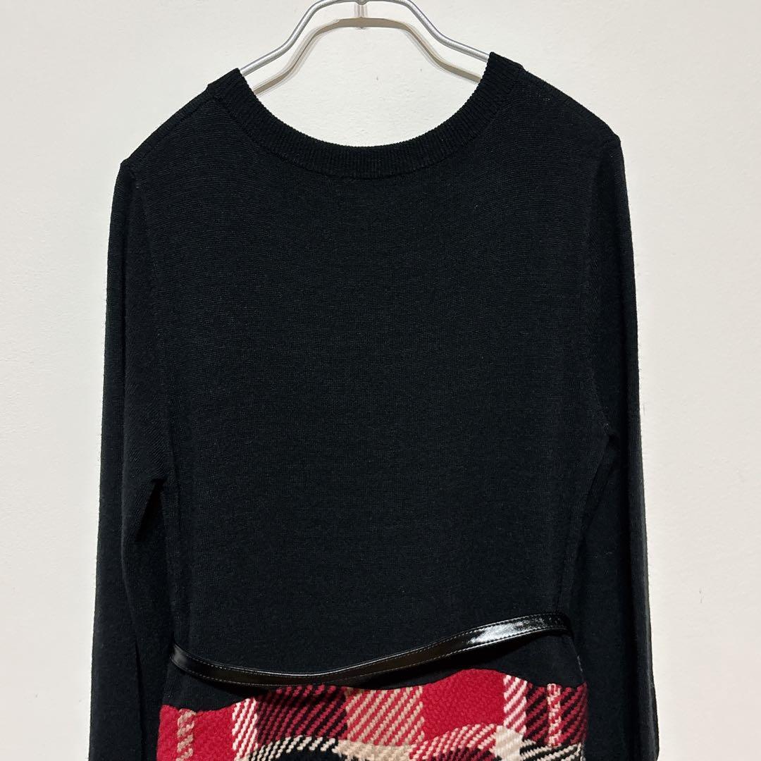 希少✨本田翼着用 完売品 BLUE LABEL　ドッキングワンピース　チェック