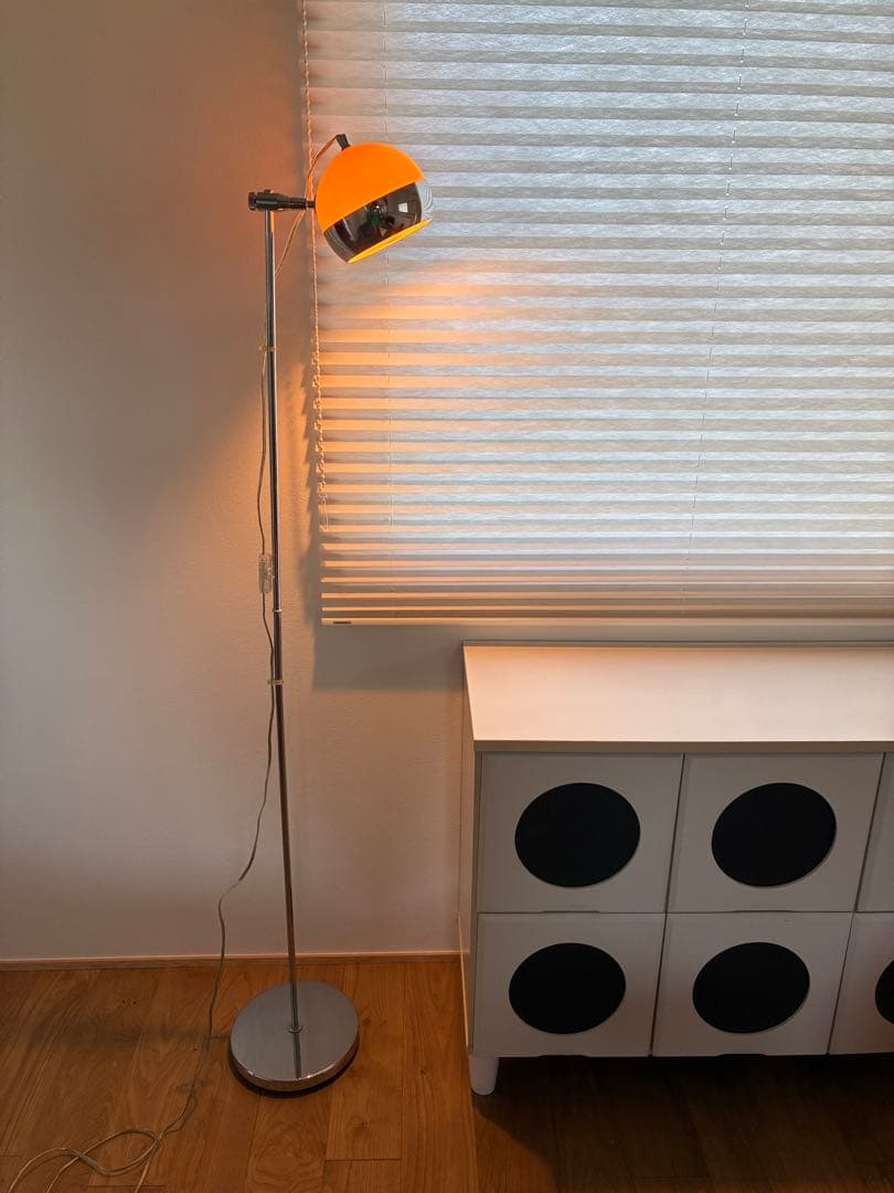 スペースエイジ　ミッドセンチュリー　フロアランプ