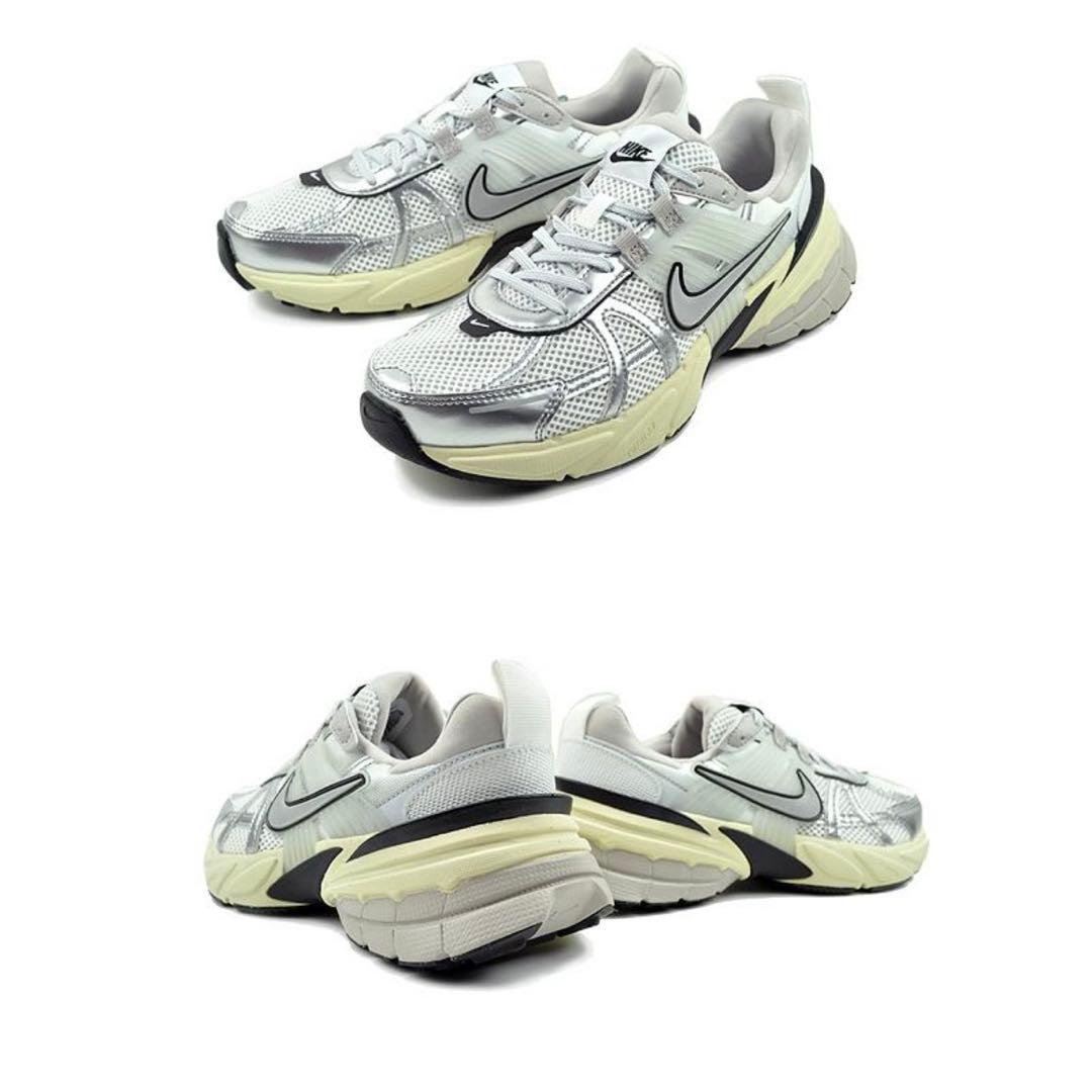 【入手困難】23cm NIKE W V2K RUN \"WHITE SILVER