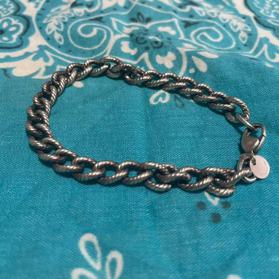 ティファニー TIFFANY ツイストロープ リンク ブレスレット SV925