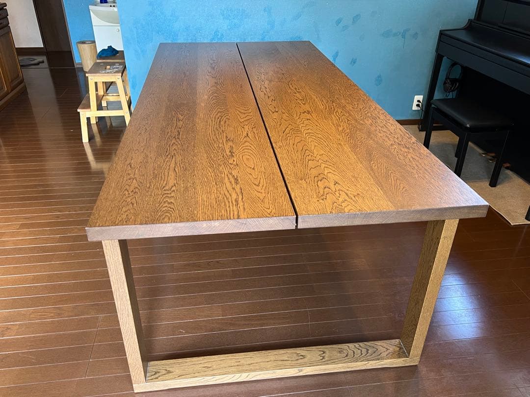 IKEA モールビロンガ MÖRBYLÅNGA ダイニングテーブル 220cm