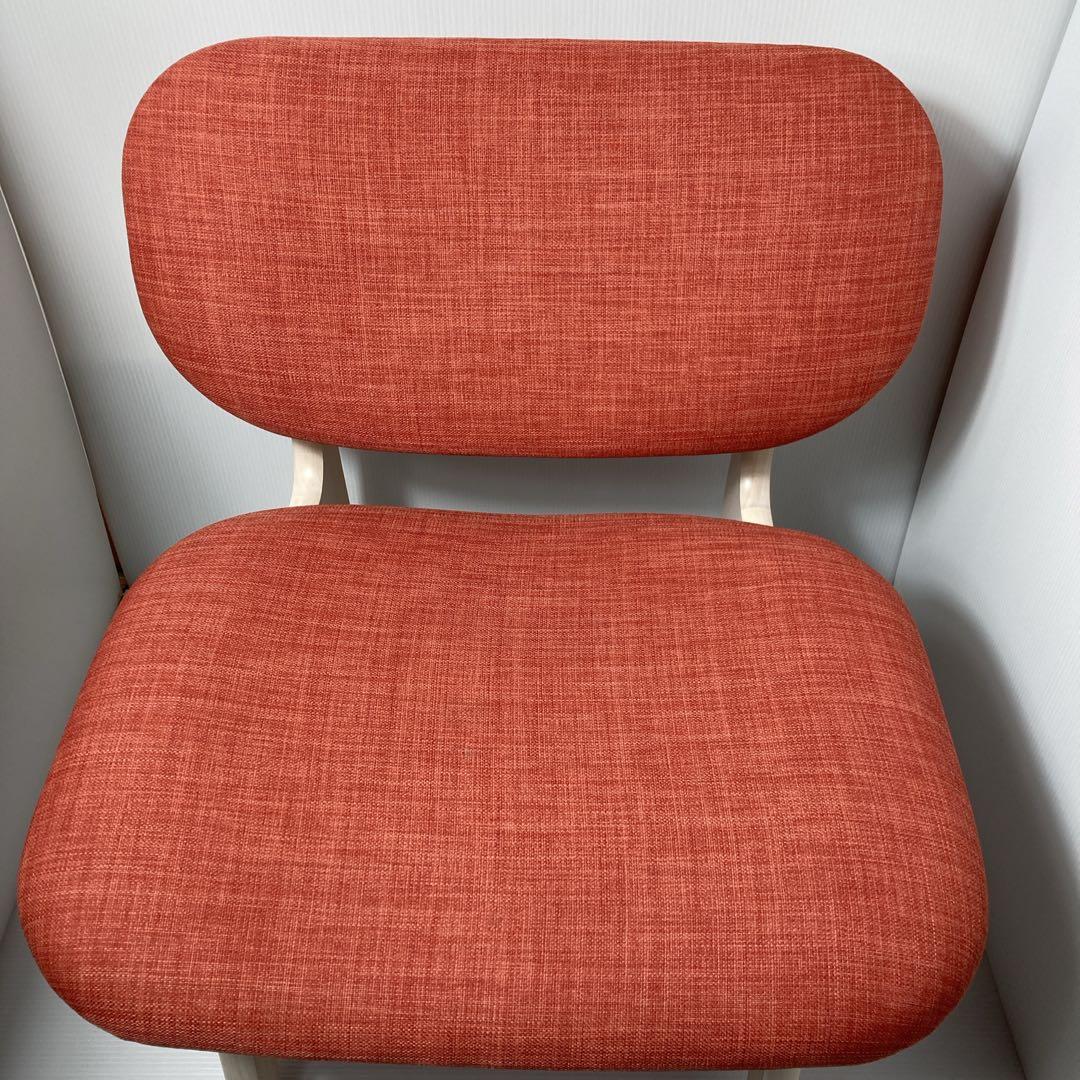 美品✨ニトリ　1人用 こたつチェア　オレンジ　ダイニングチェア