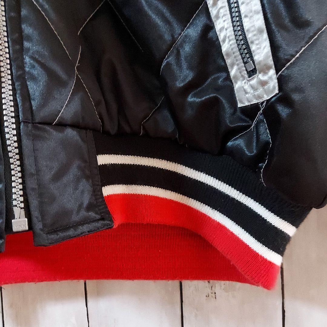 【BENETTON】希少 ベネトンフォーミュラ1 レーシングジャケット L 黒銀