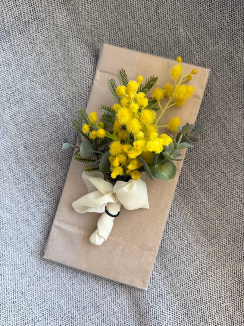 YOUKAEN ウェディングブーケ ミモザ