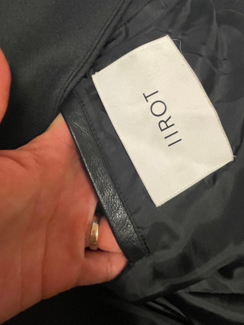 iirot IIROT Stand Fall Collar Coat コート