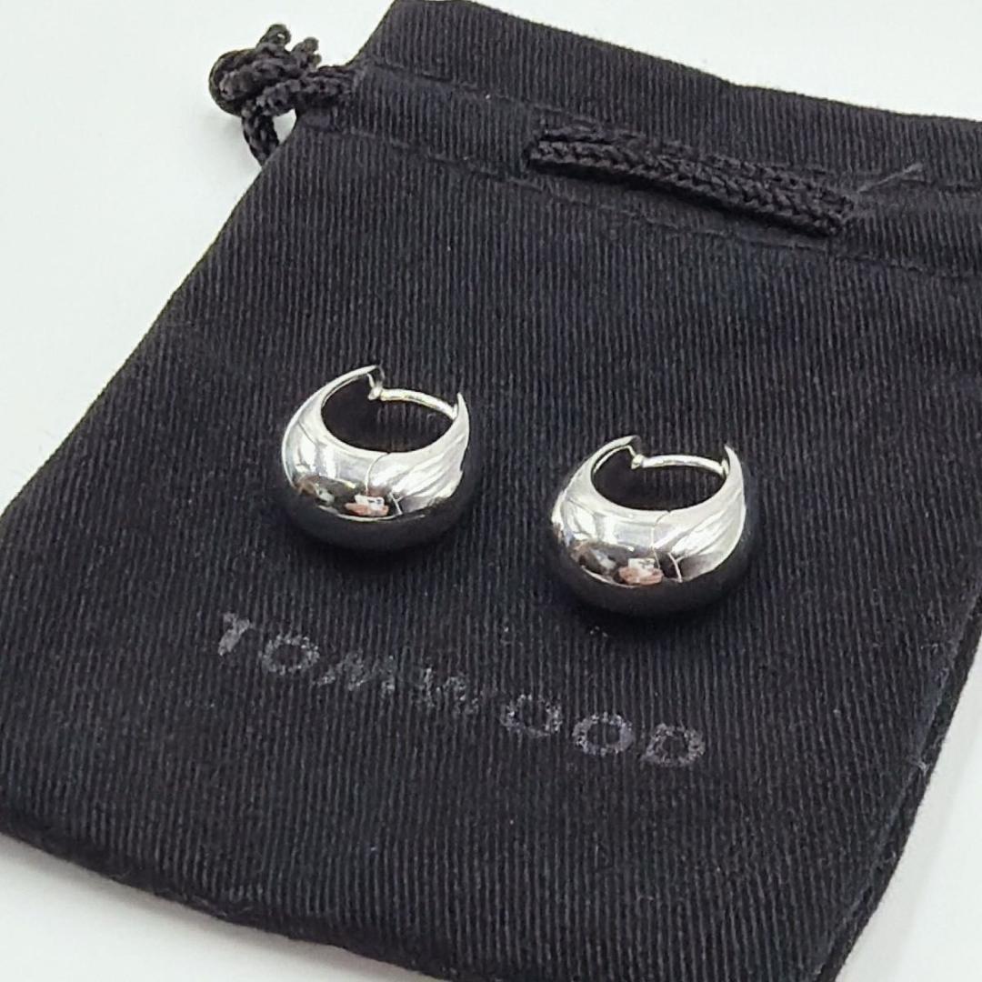 TOMWOOD トムウッドピアス Ice Hoop Small Silver