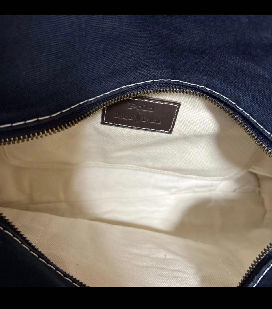 1月末出品終了⭐︎ポロラルフローレンロゴ キャンバス スモール トート　新品