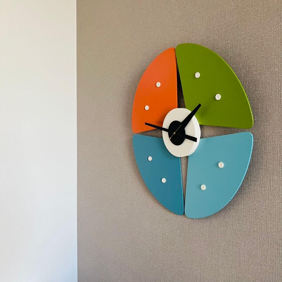 正規品 廃盤色 ペタルクロック マルチカラー vitra ジョージ・ネルソン