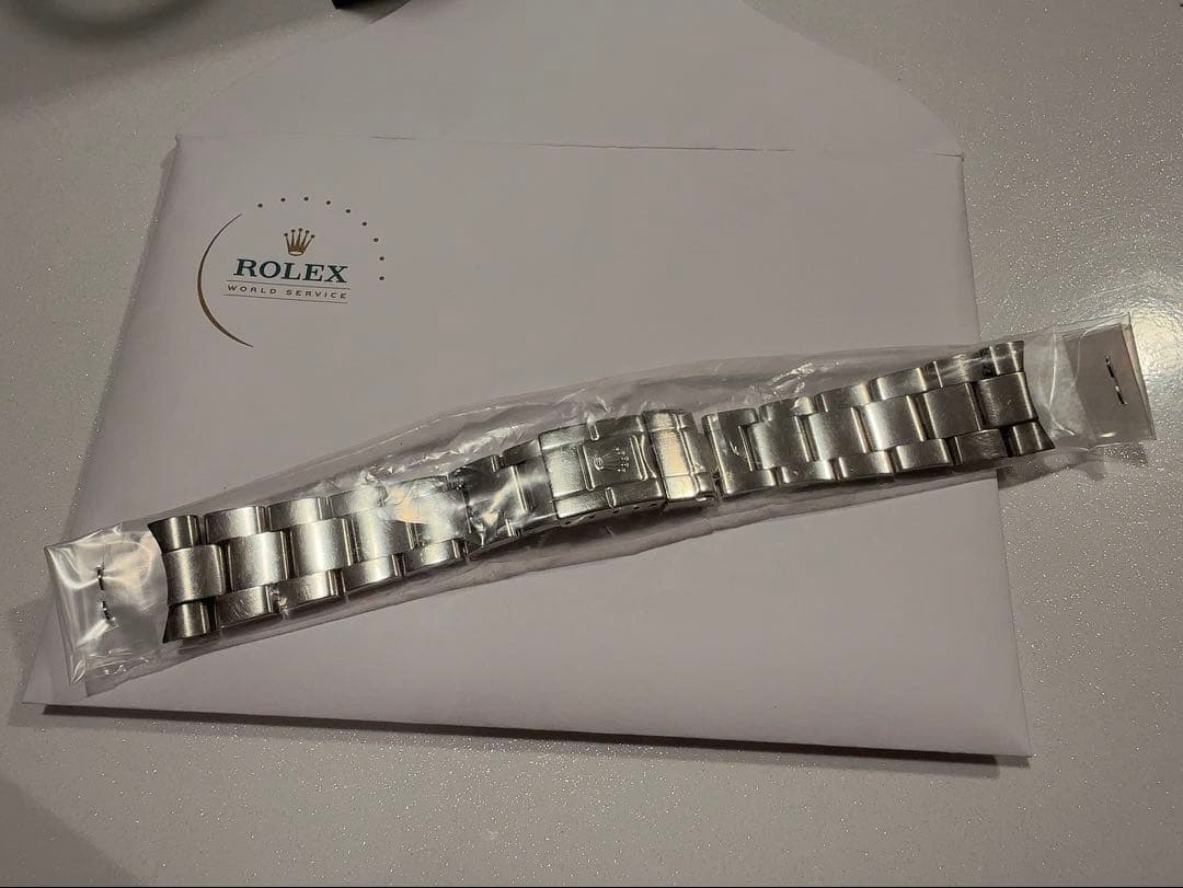 ★⭐︎値下げしました！！⭐︎★ROLEX ステンレススチール リンクブレスレット