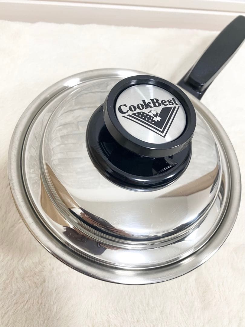 CookBest クックベスト IH対応 片手鍋 浅型フライパン 未使用