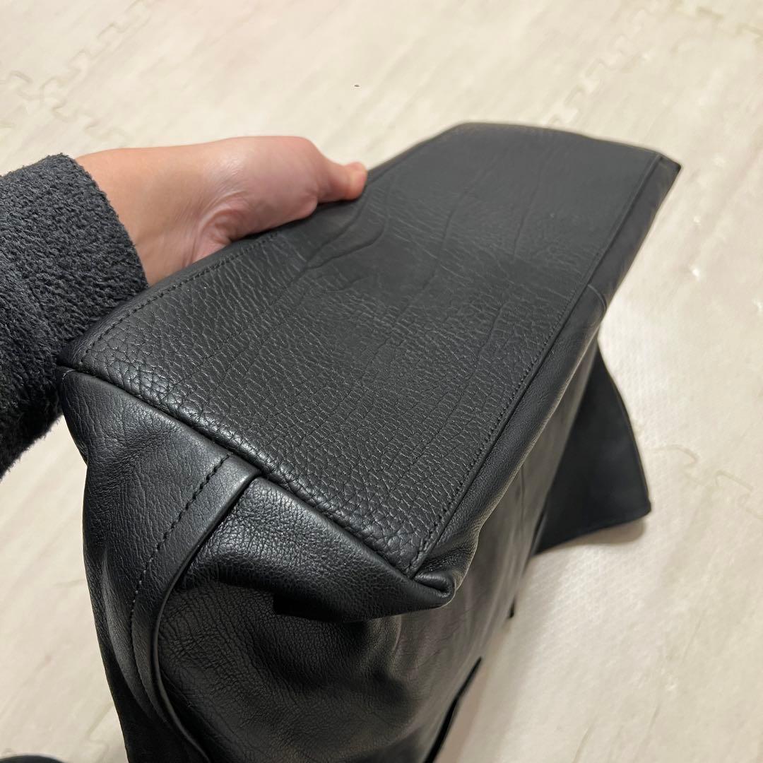 正規イヴサンローラン ysl メンズレザー トートバッグ vavin tote