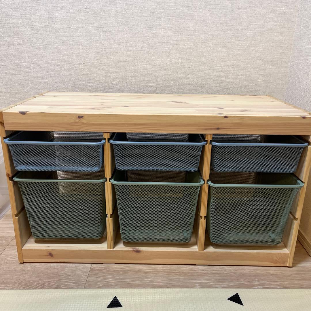 IKEA トロファスト　ケース付き