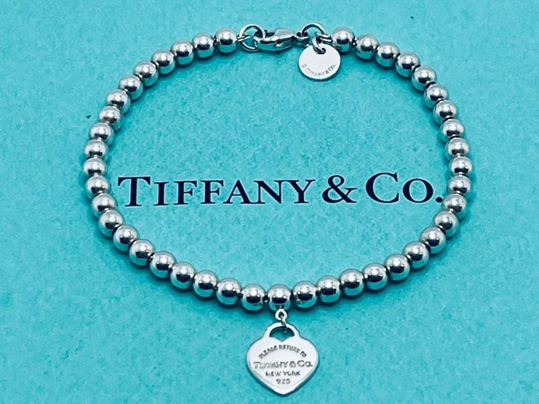 h781 美品　ティファニー　リターントゥ　ミニハート　タグ　ブレスレット925