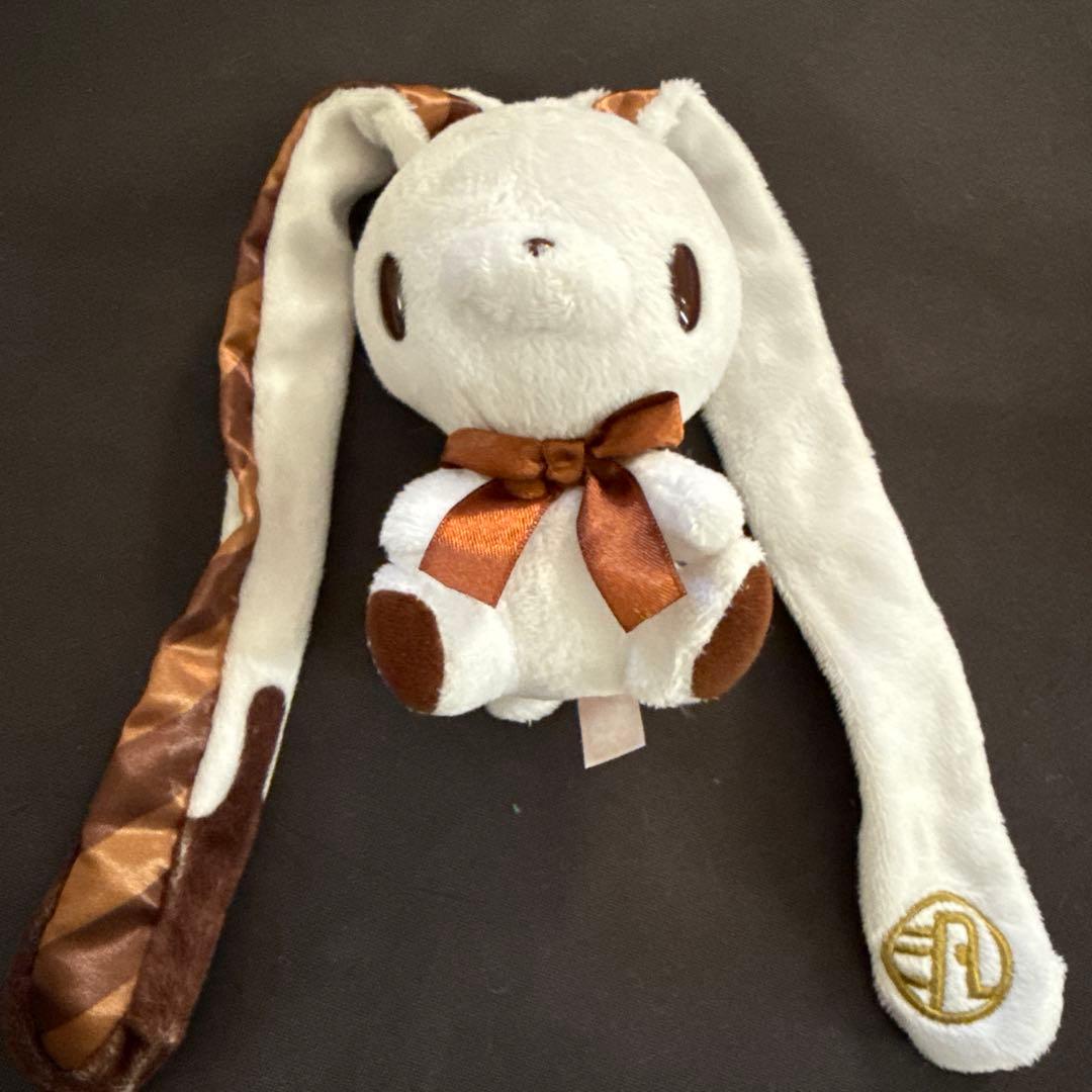 汎用うさぎ 2016 バレンタイン ホワイト マスコット 森チャック