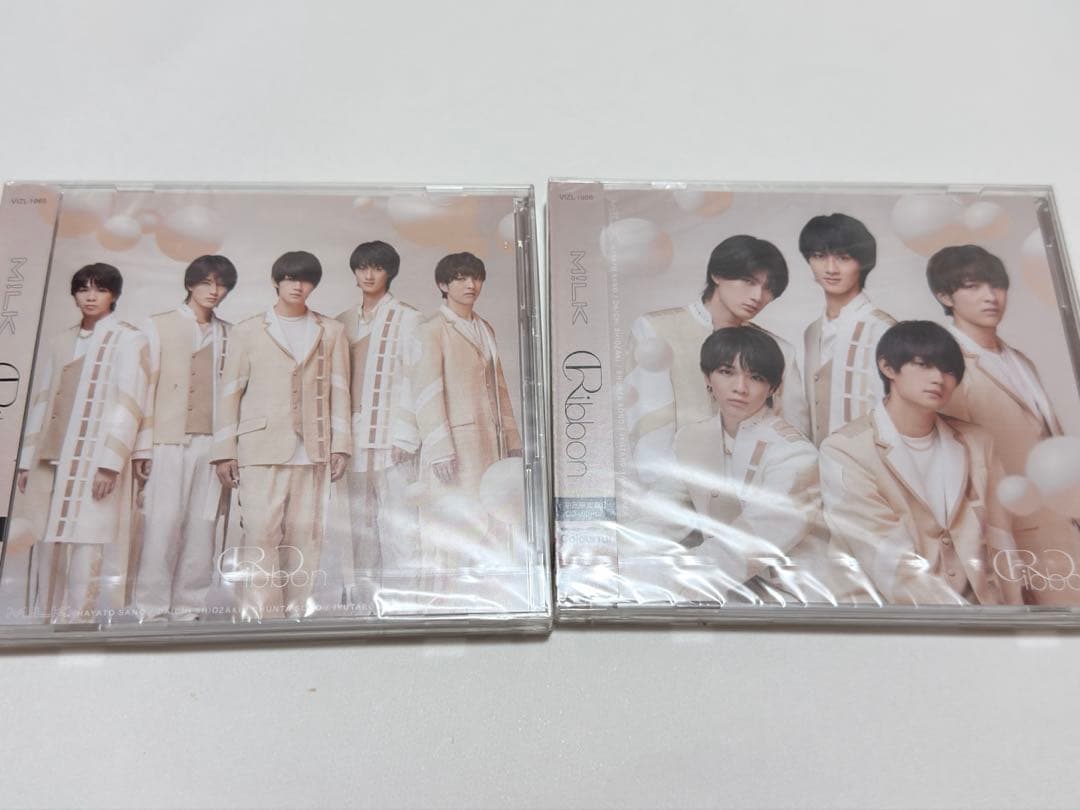 M!LK Ribbon CD + Blu-Ray 初回盤