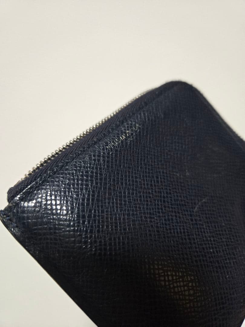 【4点セット】ペッレモルビダ 長財布・小銭入れ2個・キーケース ネイビー ブルー