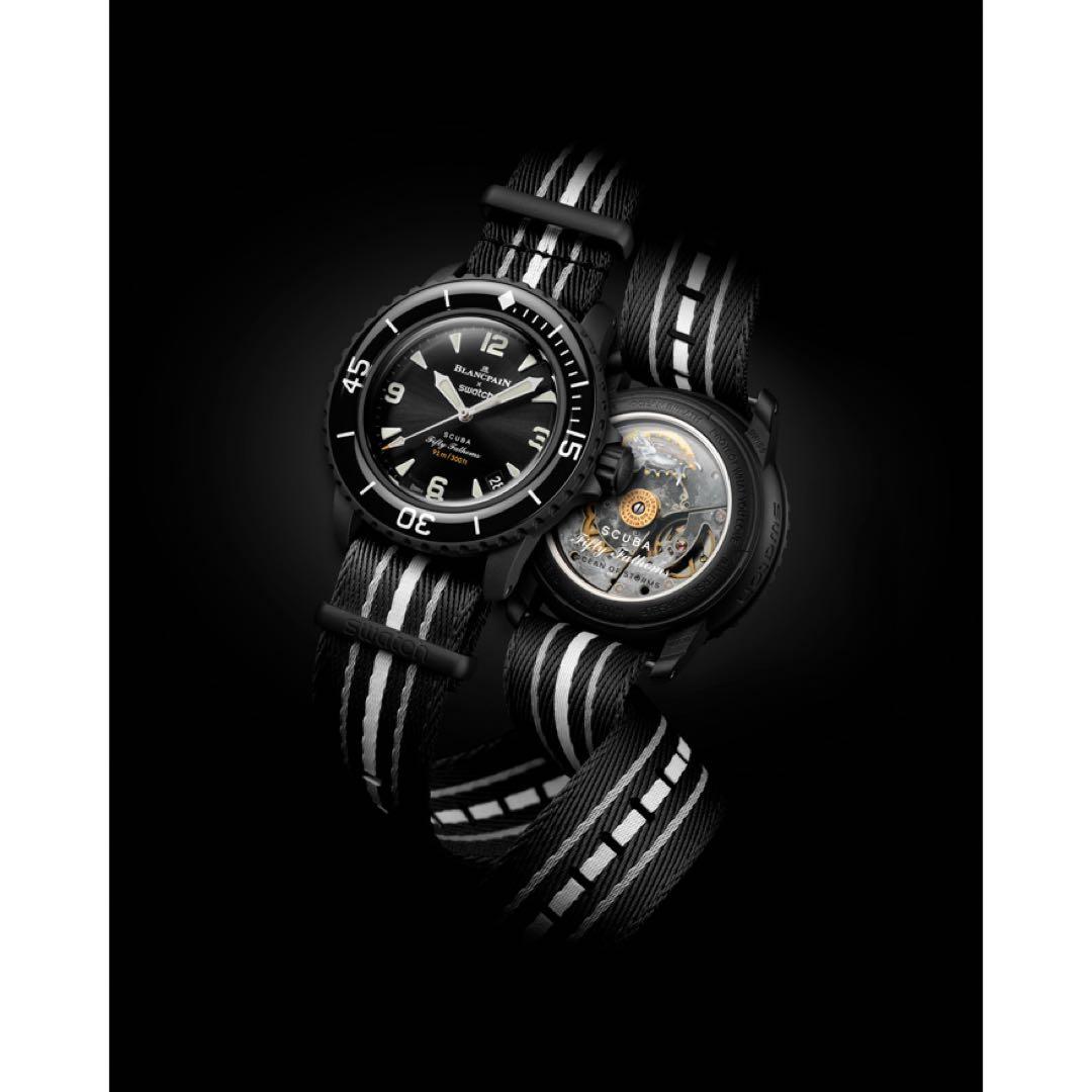 ブランパン×スウォッチ　自動巻　オーシャンオブストーム