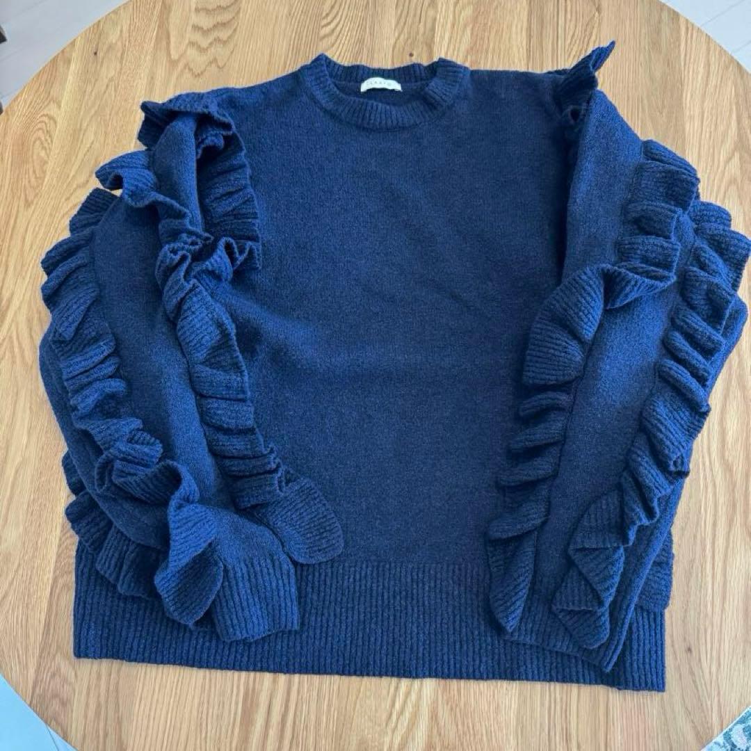 【hana0717さま専用】LAATO frillfrill kniフリルニット