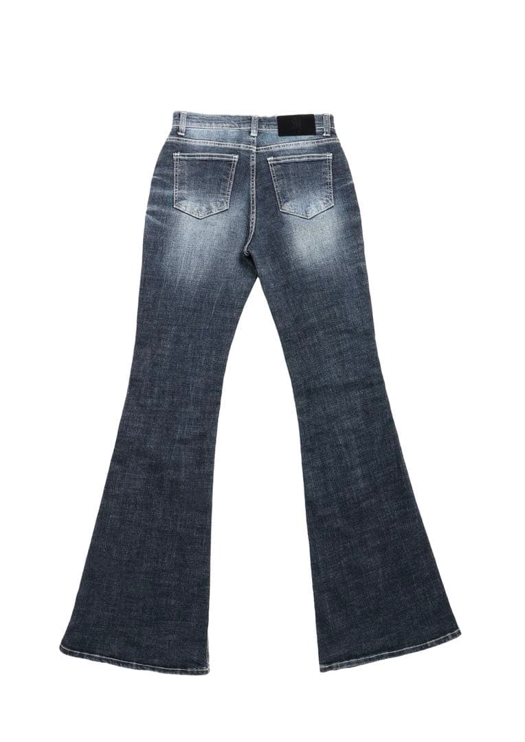【17日まで】SYNERJYN CAT WASHING DENIM PANTS