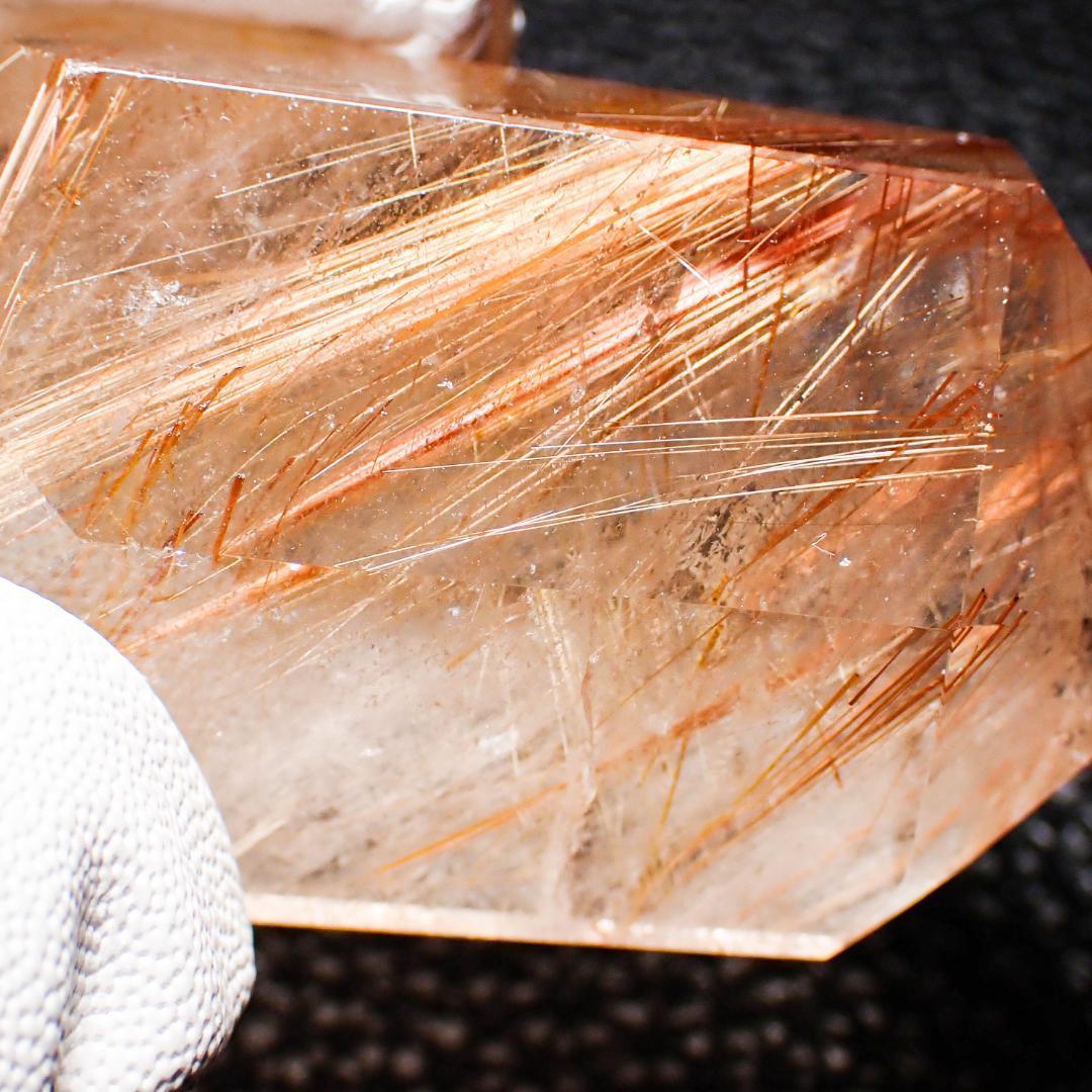 天然石 ゴールドルチル 02 タイチン 水晶 原石 鉱物標本 パワーストーン