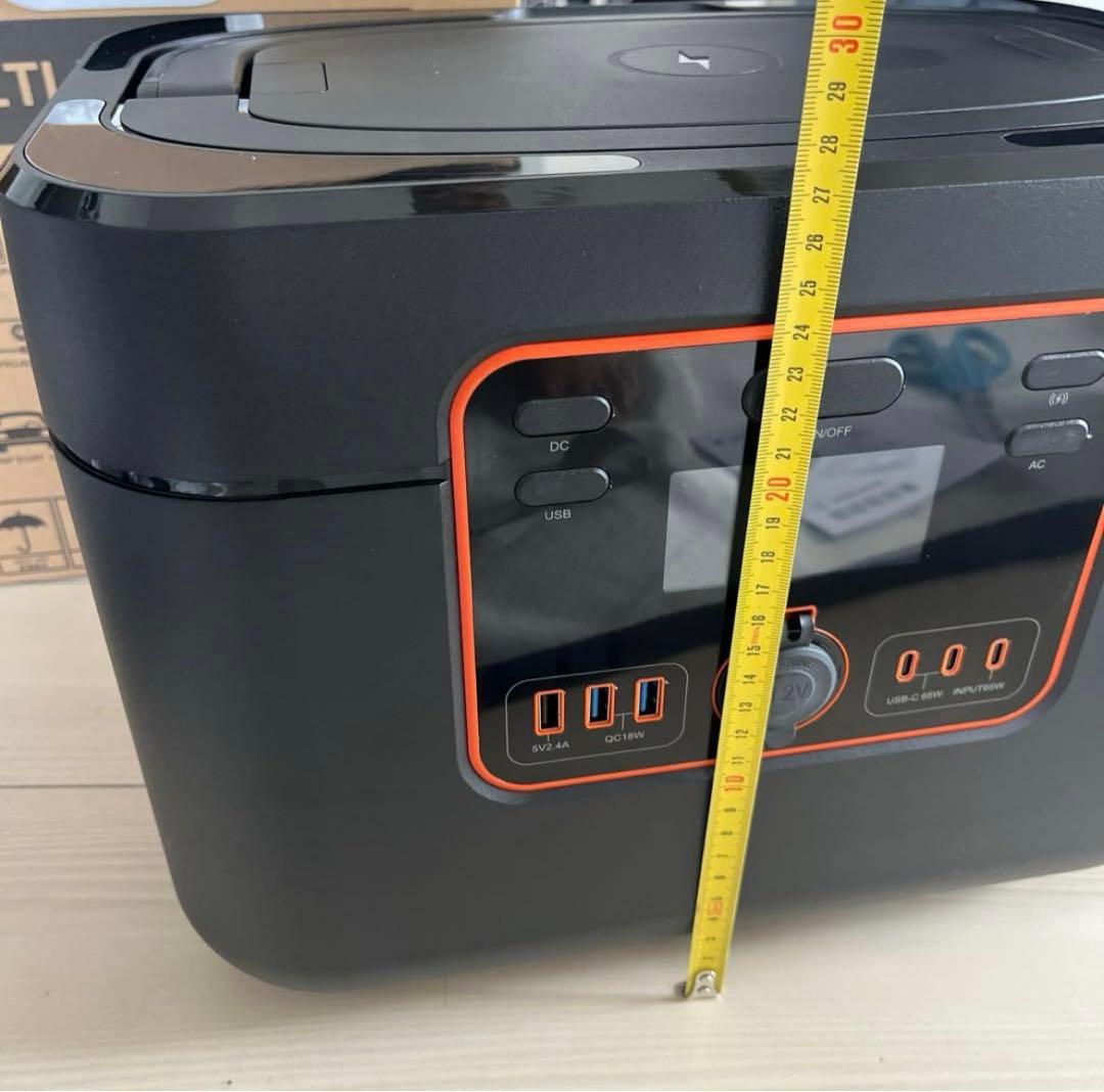 アウトドア充電式ポータブルインバーター　発電所　1200w 新品PSEマークあり