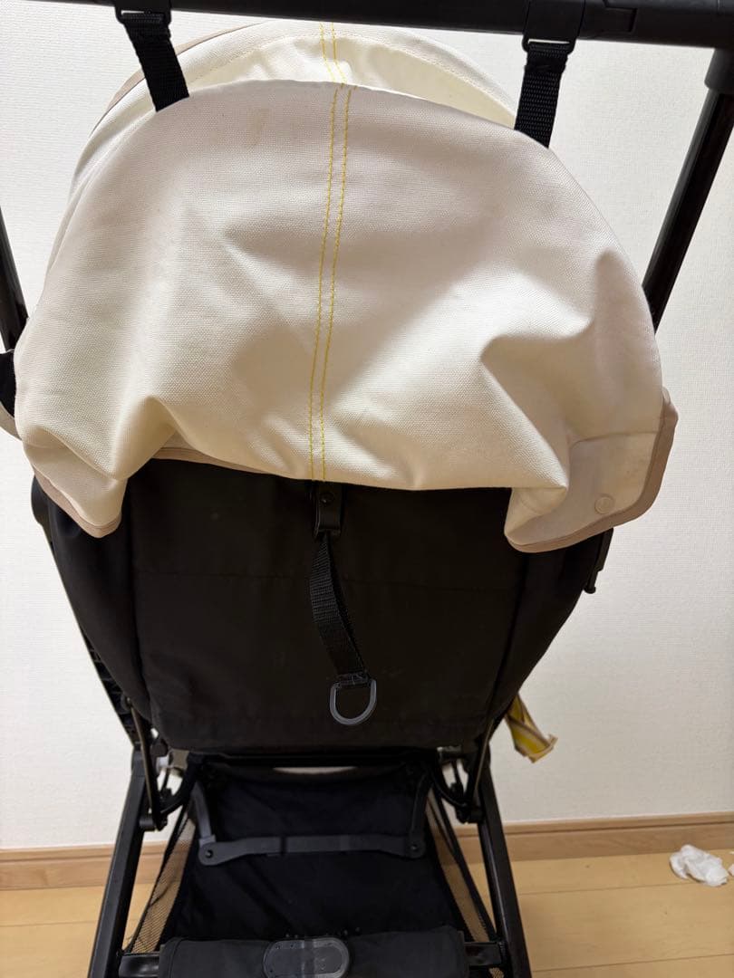 【除菌済み】サイベックス　リベル　オフホワイト　子ども用品　ベビーカー