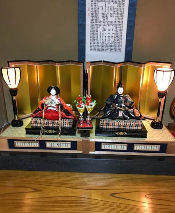 雛人形  【豪華】親王飾り  台座付き  ひな祭り