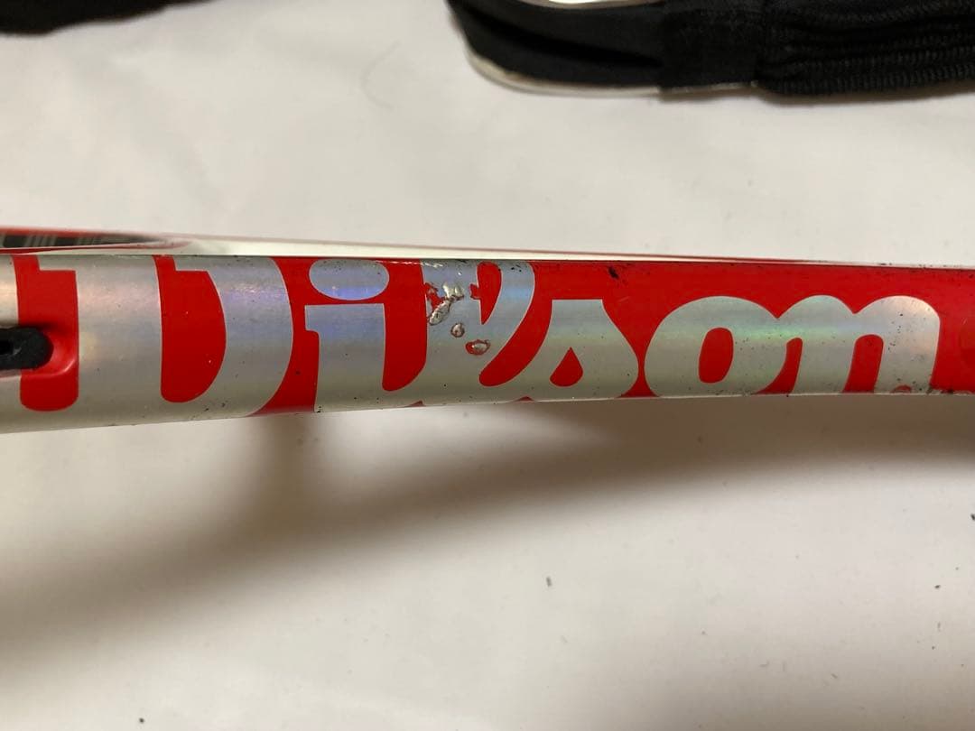［ピンクの猫］Wilson テニスラケット　nSIX-one 95 2本