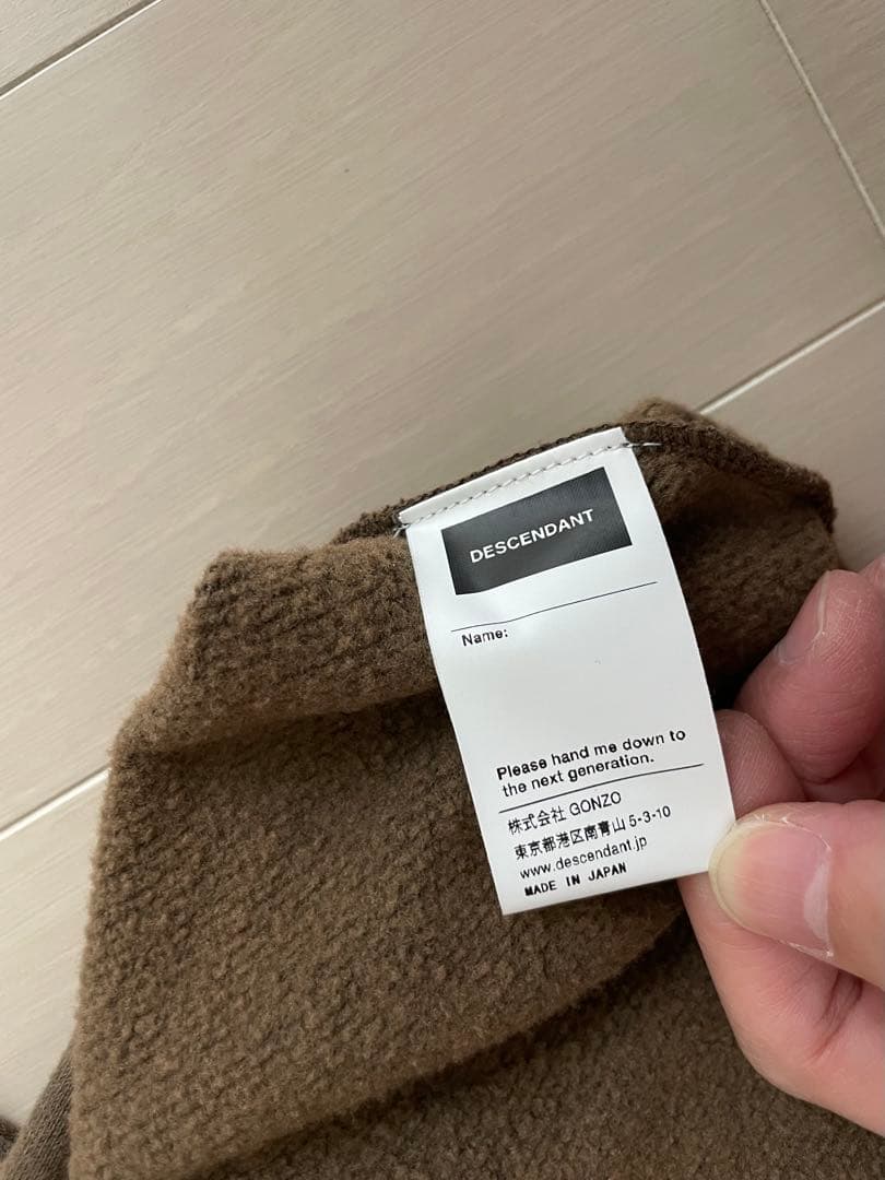 新品未使用 descendant thinc project パーカー 3