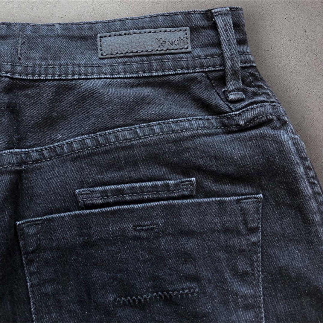 【新品】イエナ ヤヌーク 別注 JOAN OBK ルーズストレートデニム　25