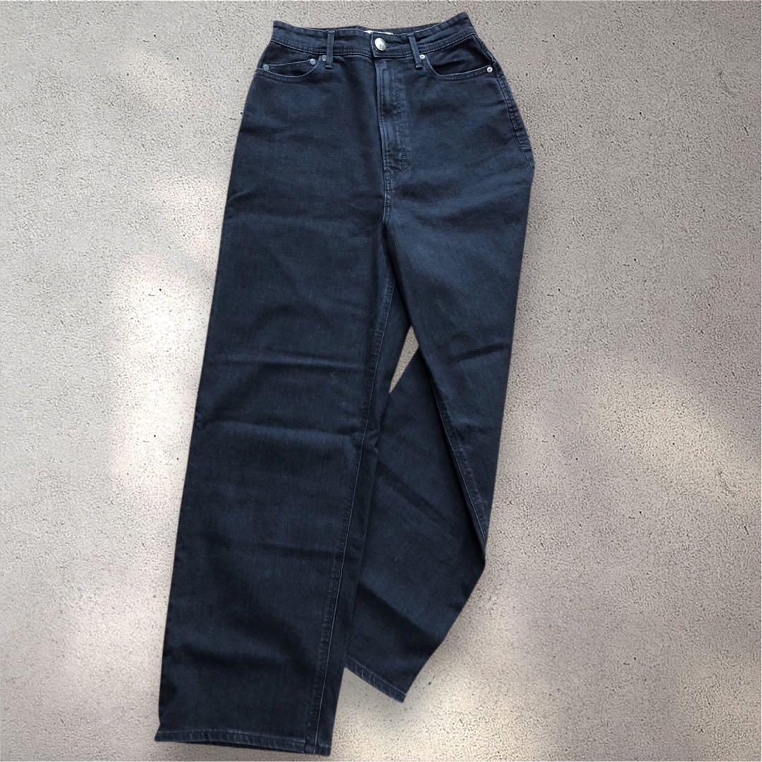 【新品】イエナ ヤヌーク 別注 JOAN OBK ルーズストレートデニム　25