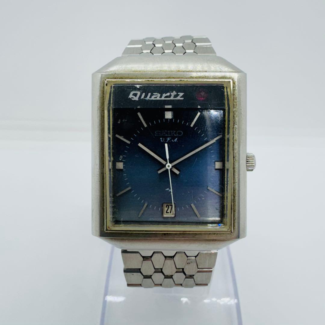 ✨SEIKO✨39V.F.A✨セコンドフラッシュ✨デイト✨クオーツ✨腕時計✨