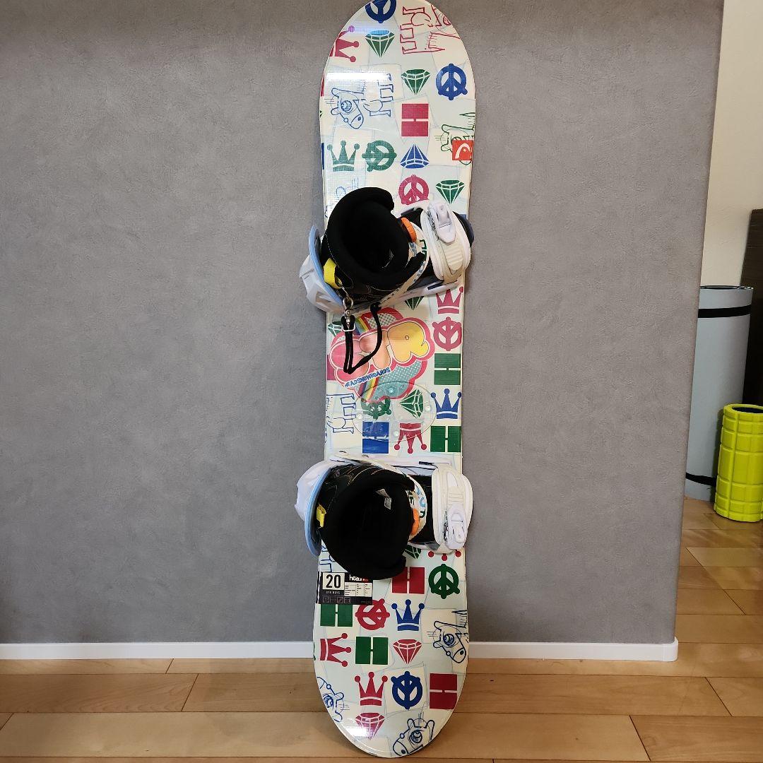 t*＊様 head スノーボード　キッズ　板、ビンディング、ブーツセット