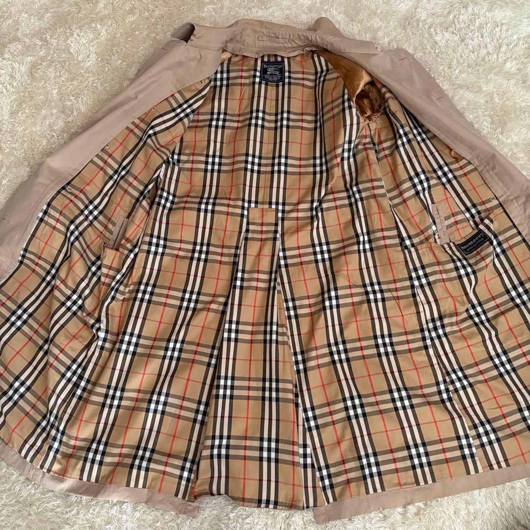 バーバリートレンチコート 英国製 丸善別注 ダブル ライナーベルト ユニセックス