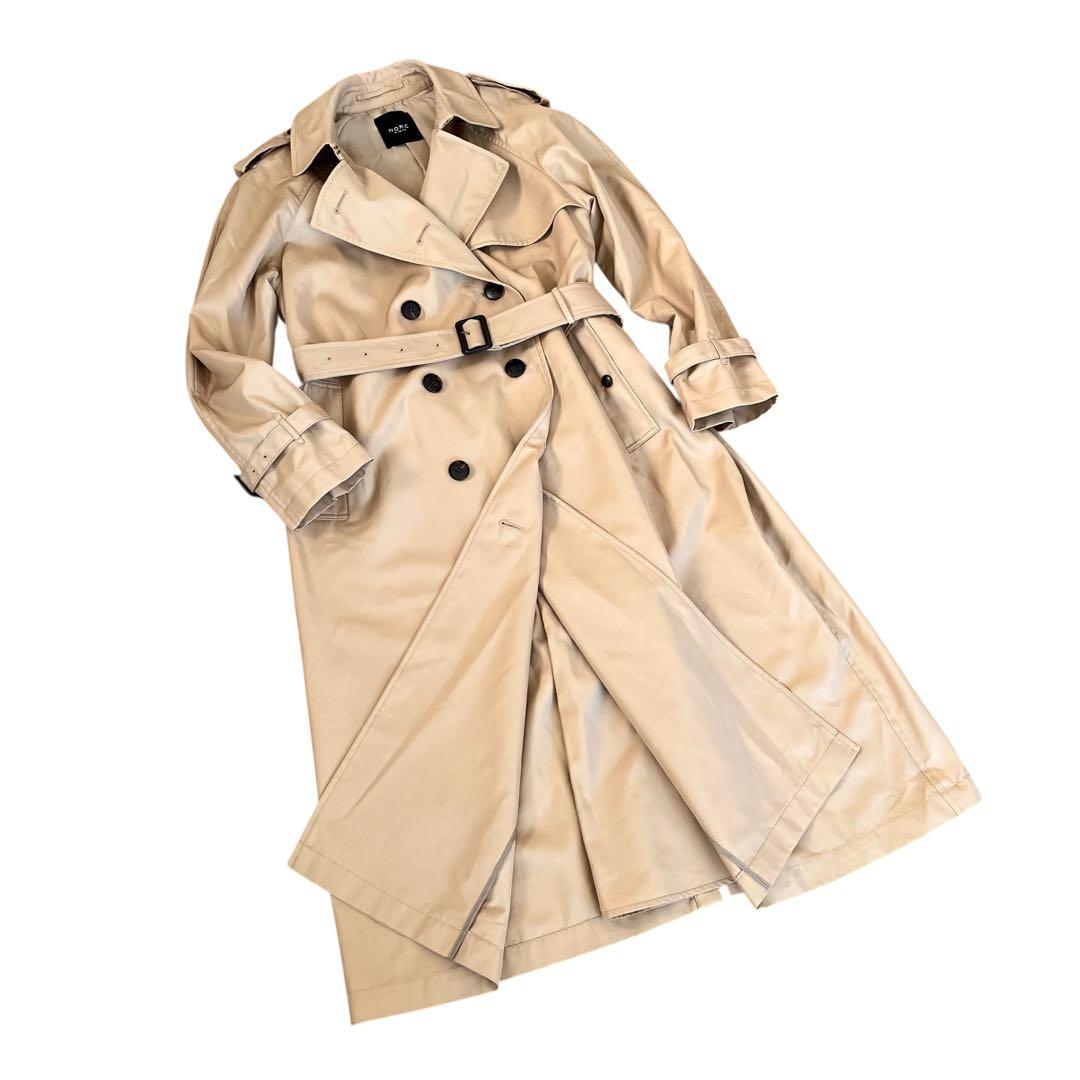 norc ノークバイザライン トレンチコート 美品 ベージュ 定番