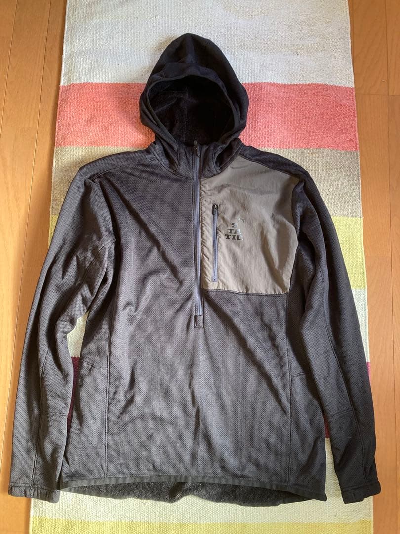 スタティック　アドリフト　ハーフジップフーディ　サイズM