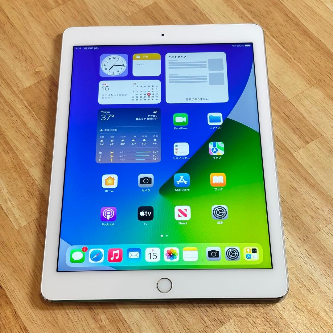 ☆美品☆ Apple iPad Air 2 32GB SIMフリー 本体